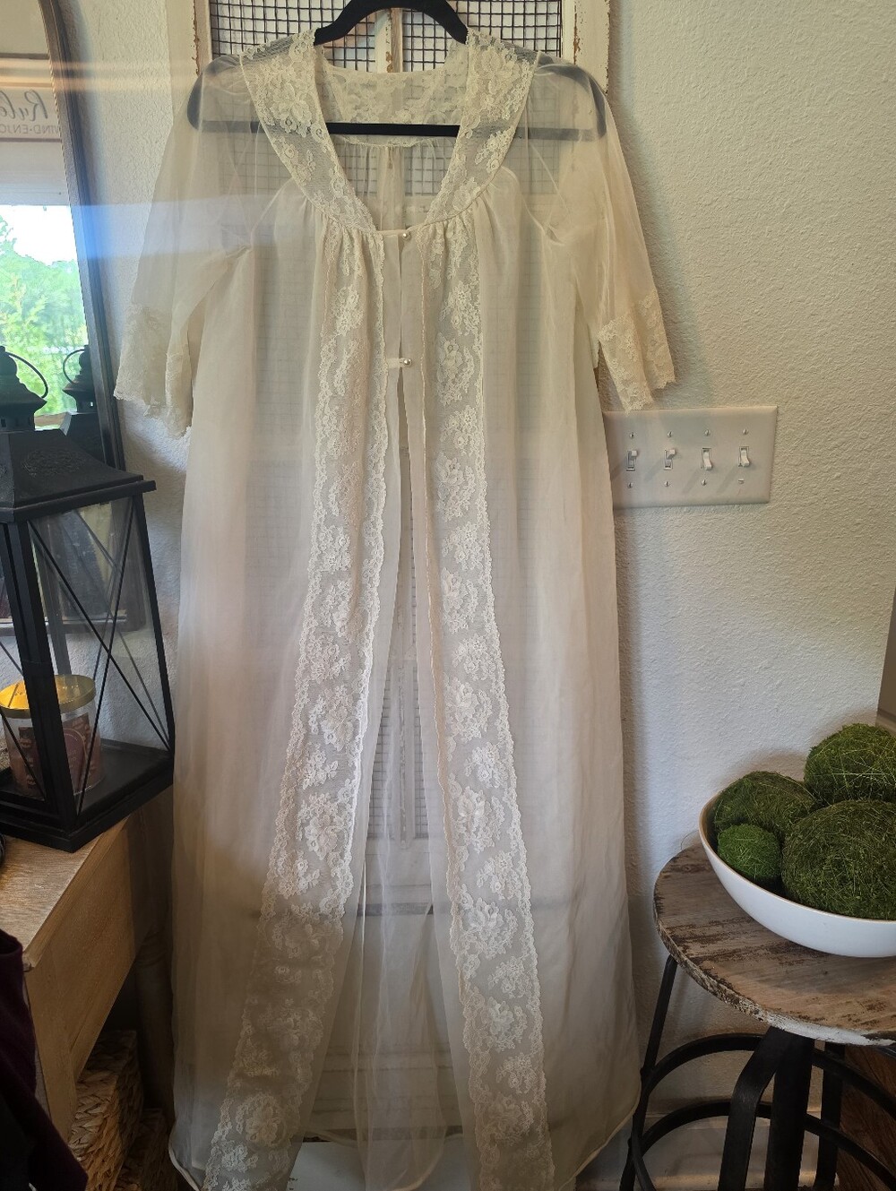 Vintage Shadowline Robe